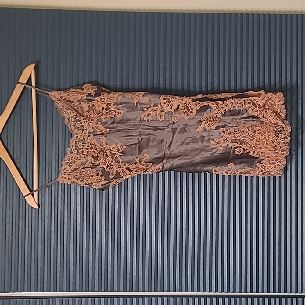 Marjolaine GOLD Silk Slip Dress – French Luxury Lingerie